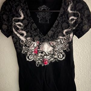 Womens Metal Mulisha Top